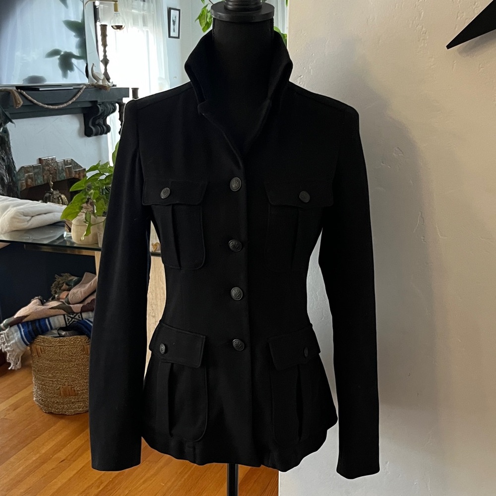 Rag & Bone Black Utility Jacket